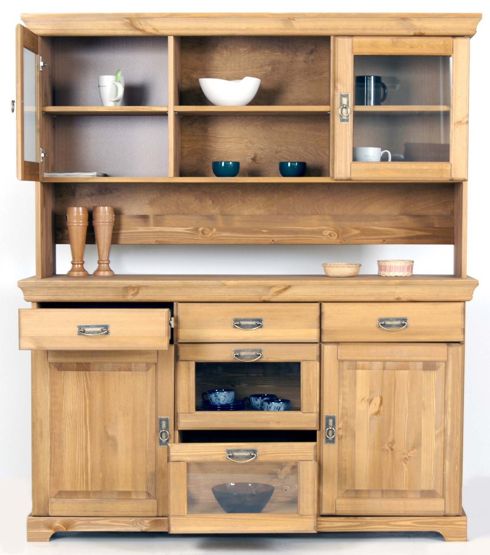 Buffet Sideboard Mit Aufsatz Schrank Anrichte Kommode