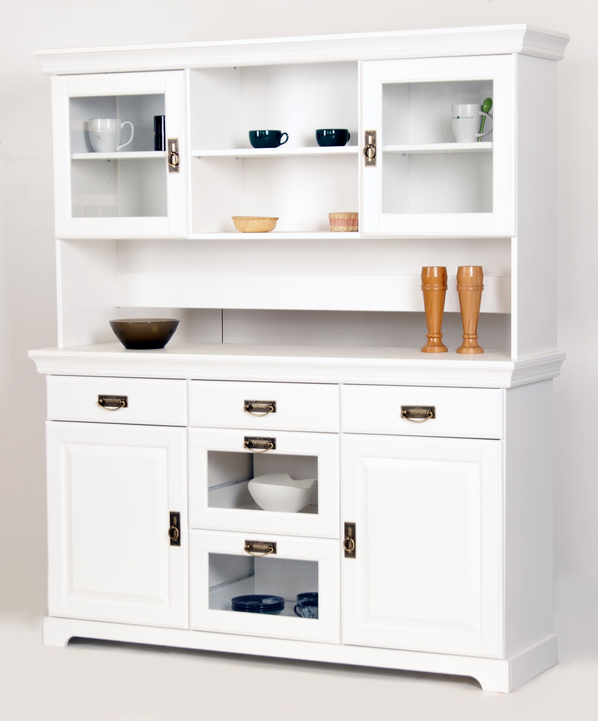 Buffet Sideboard Mit Aufsatz Schrank Anrichte Kommode