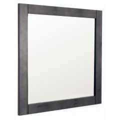 Spiegel grau lackiert
