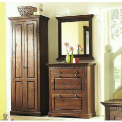 3tlg.Garderobenset kolonial