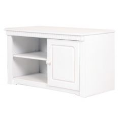 TV- Lowboard im Landhausstil, weiß
